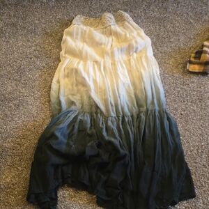 Ombre boho skirt size small